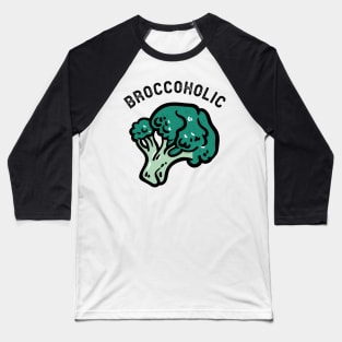 Broccoholic T-shirt Baseball T-Shirt